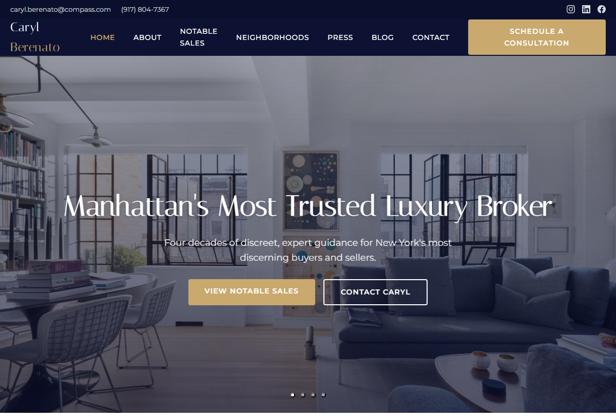 Caryl Berenato website