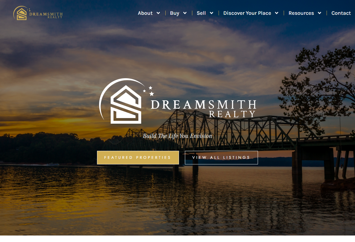 DreamSmith Realty website